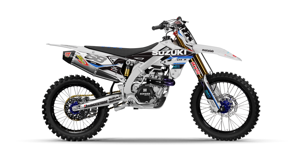 Suzuki HAWK GREY Graphics Kit
