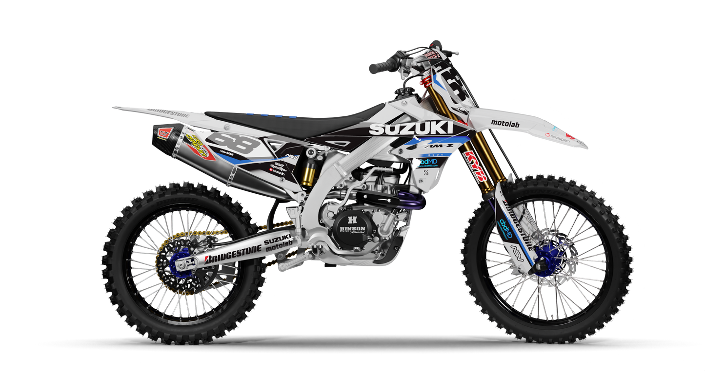 Suzuki HAWK GREY Graphics Kit
