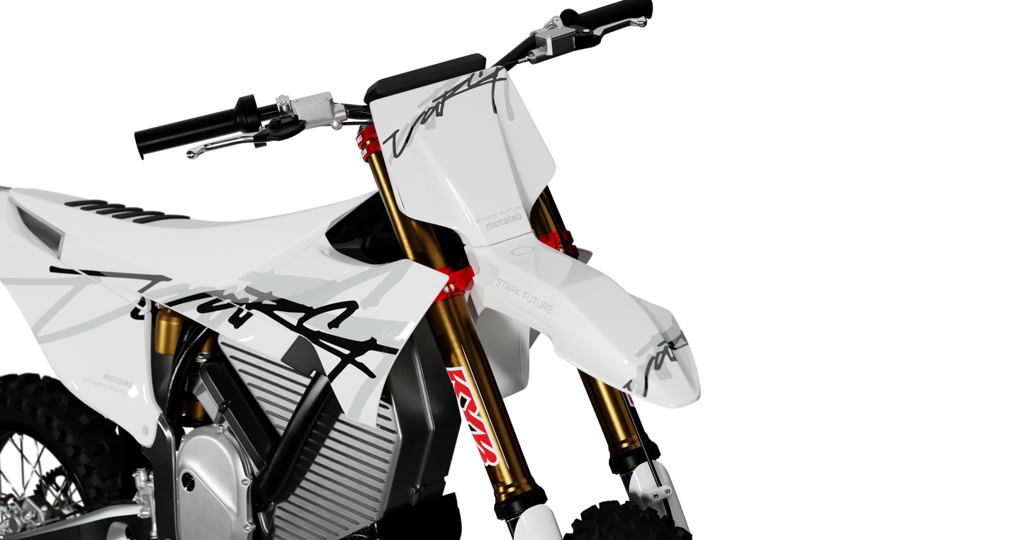 Stark Varg SIGNATURE WHITE/BLACK Graphics Kit