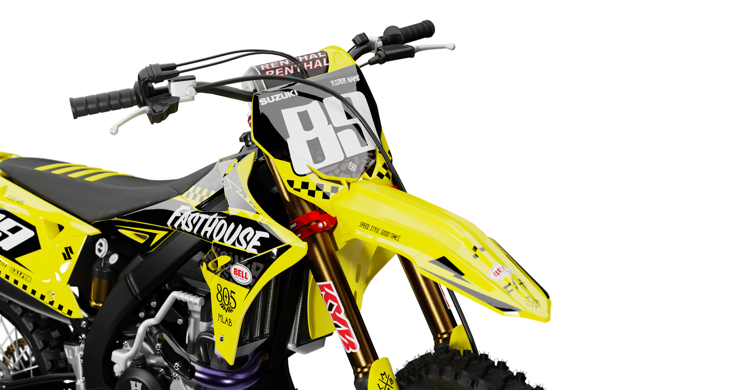 Suzuki SPEED YELLOW Graphics Kit