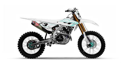 Honda ICON WHITE/TEAL Graphics Kit