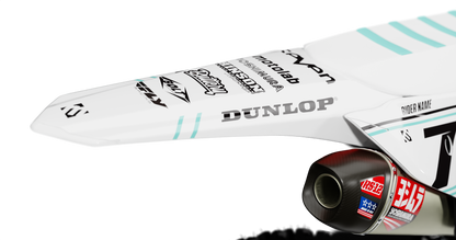 Honda ICON WHITE/TEAL Graphics Kit