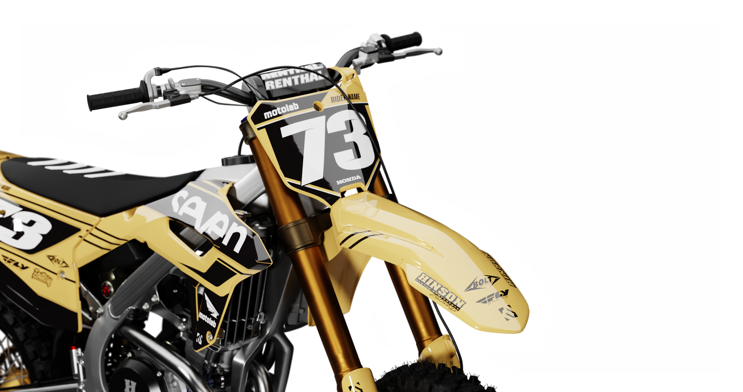 Honda ICON BEIGE Graphics Kit