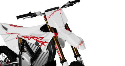 Stark Varg SIGNATURE WHITE/RED Graphics Kit