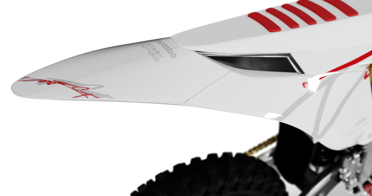 Stark Varg SIGNATURE WHITE/RED Graphics Kit
