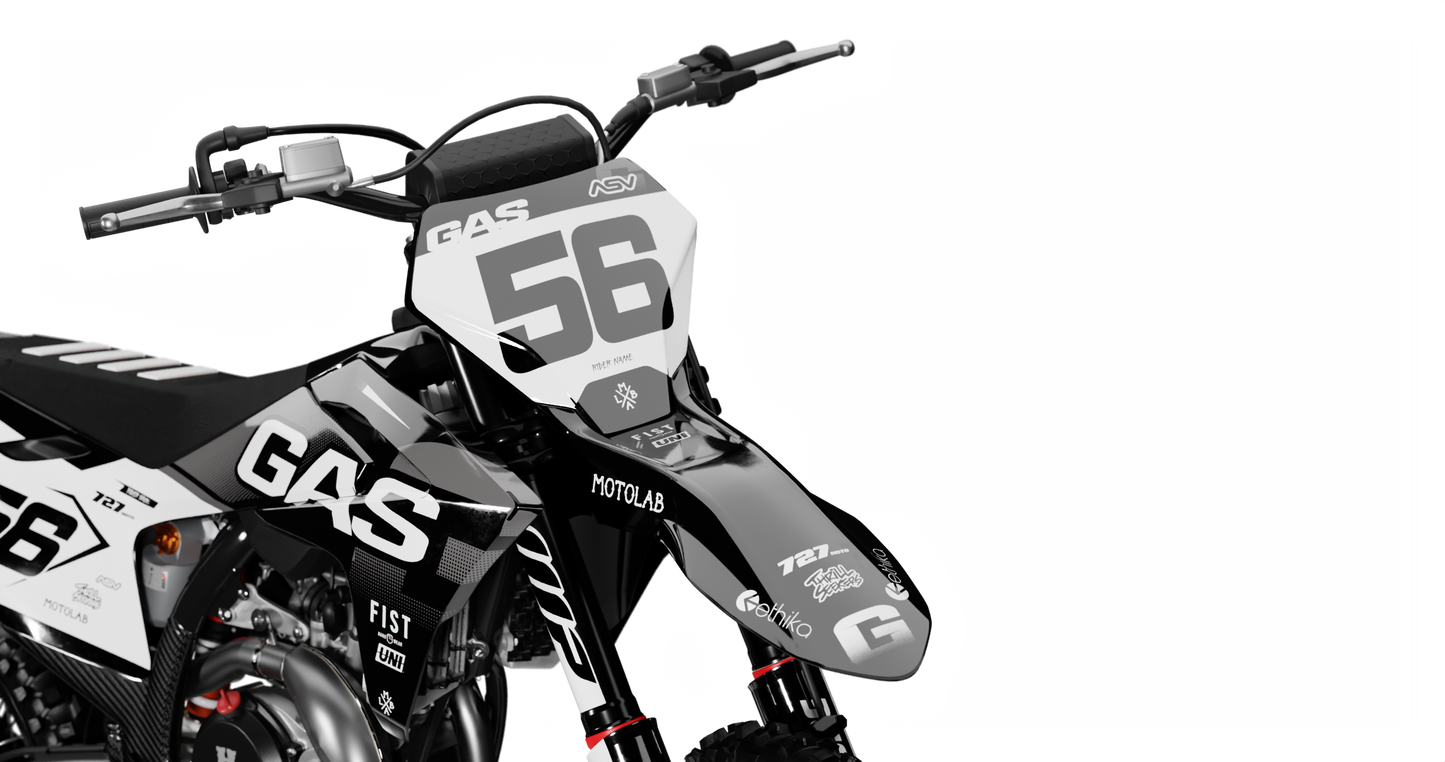 GasGas FAZE DARK Graphics Kit