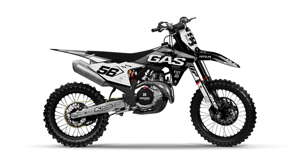 GasGas FAZE DARK Graphics Kit