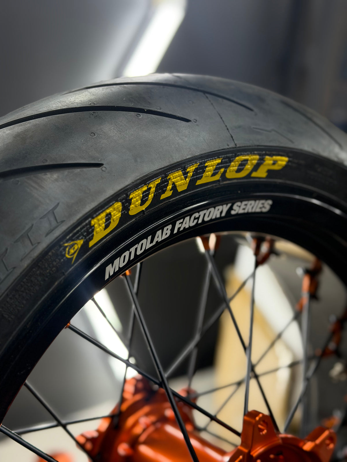 DUNLOP TYRE STICKERS