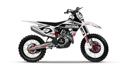 GasGas LAYER WHITE Graphics Kit