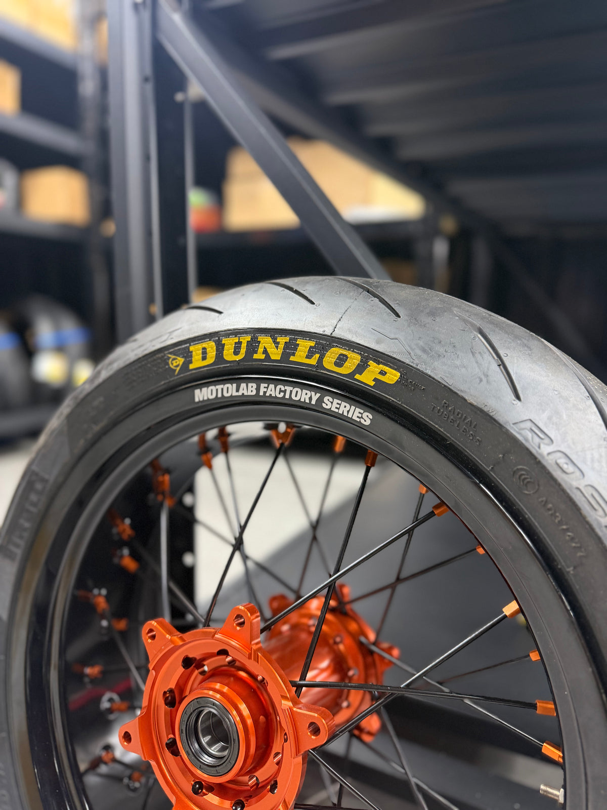 DUNLOP TYRE STICKERS