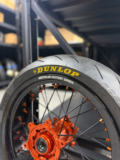 DUNLOP TYRE STICKERS