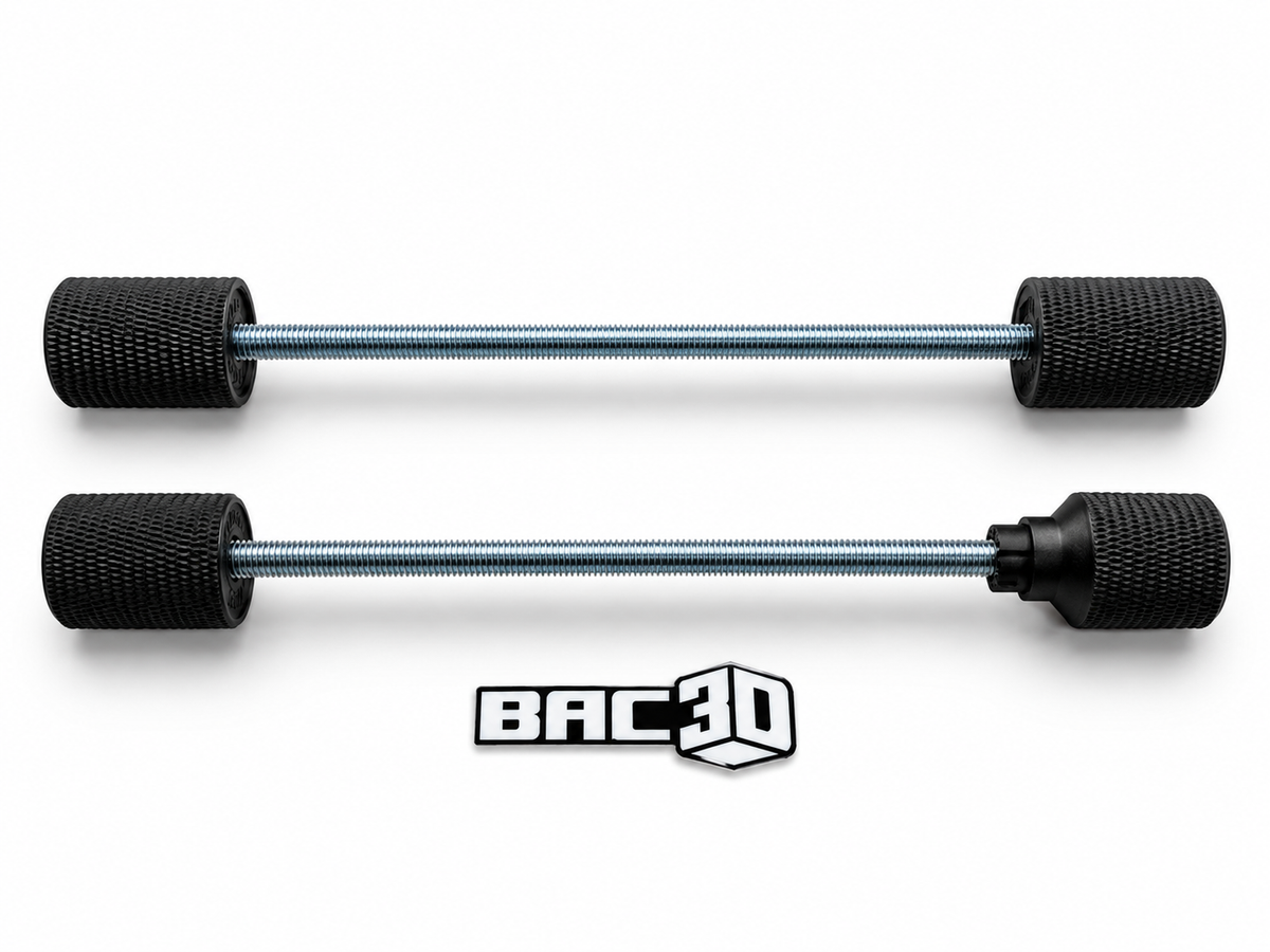 BAC3D AXLE SLIDERS CARBON FIBRE