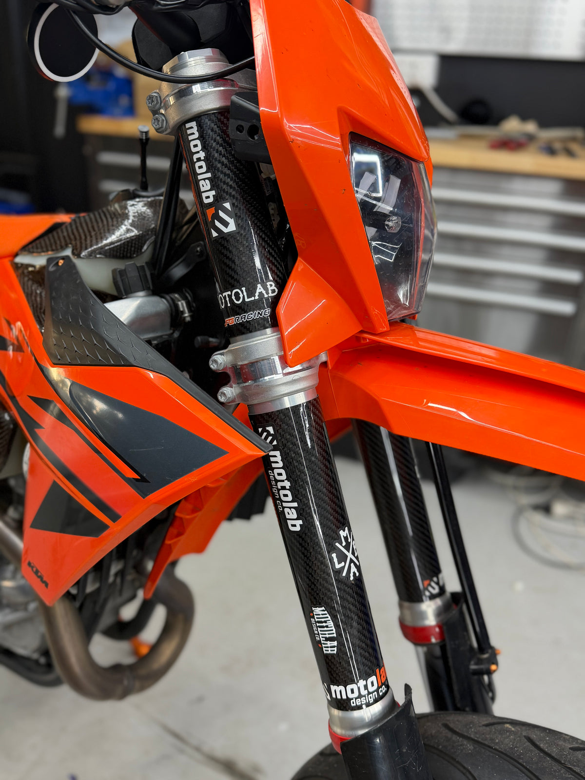 CARBON FIBRE FORK WRAPS UNIVERSAL