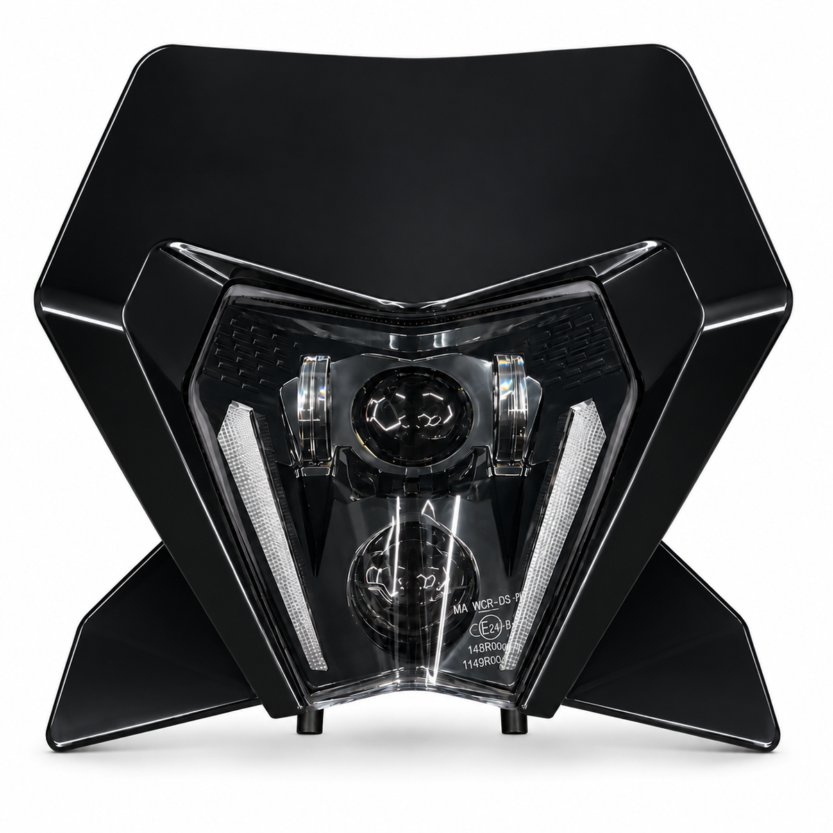 2024-2026 KTM EXC HEADLIGHT - WHITE/ORANGE/BLACK