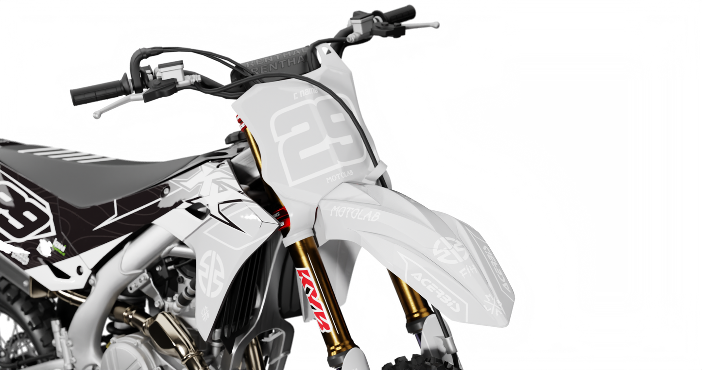 Kawasaki WAVE GREY Graphics Kit