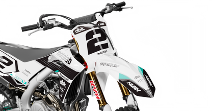 Kawasaki RULE WHITE Graphics Kit
