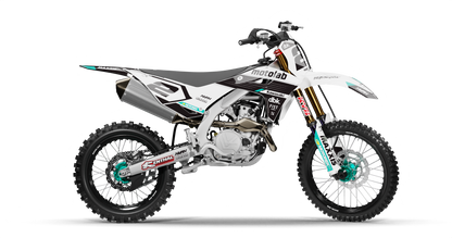 Kawasaki RULE WHITE Graphics Kit