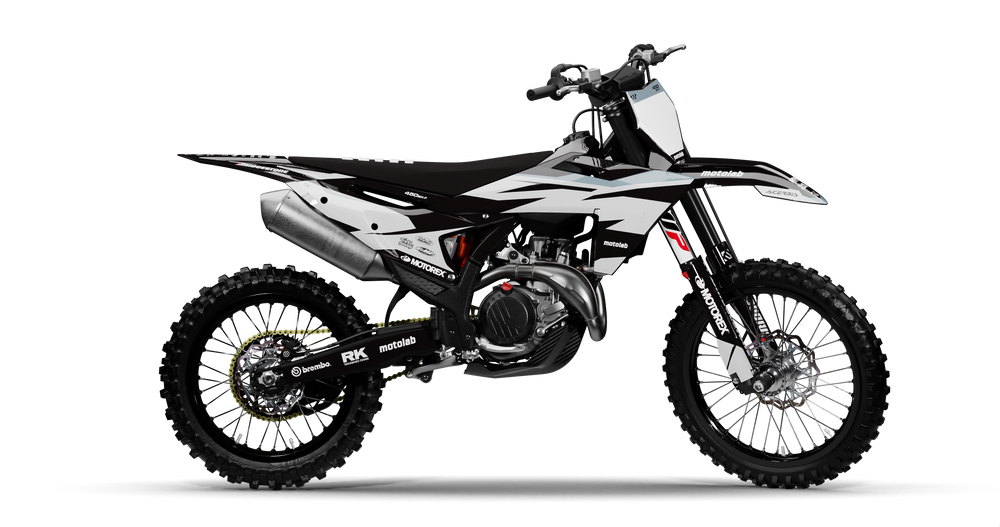 KTM STEEZE BLACK/GREY Graphics Kit
