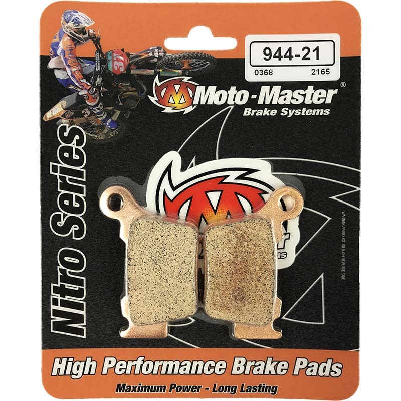 MOTOMASTER REAR BRAKE PADS - KTM/HUSQ/HUSABERG