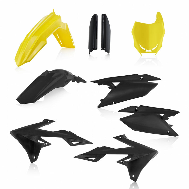 ACERBIS PLASTIC KIT RMZ 250 19-26 450 18-26  YELLOW BLACK