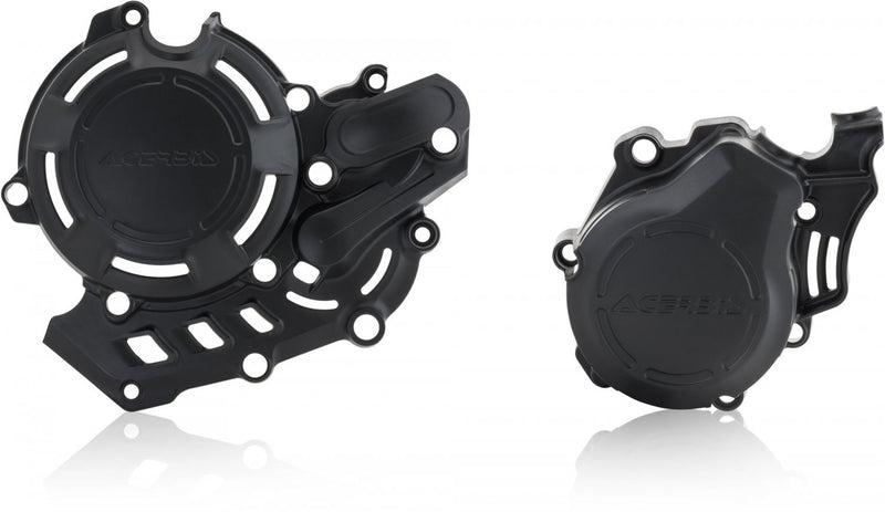 ACERBIS X-POWER ENGINE PROTECTORS SXF FC 450 EXCF FE 450 500 501 BLACK