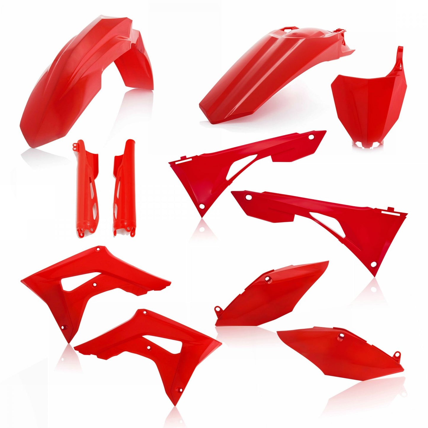 ACERBIS PLASTIC KIT HONDA CRF 250R 19-21 450R 19-20 RED