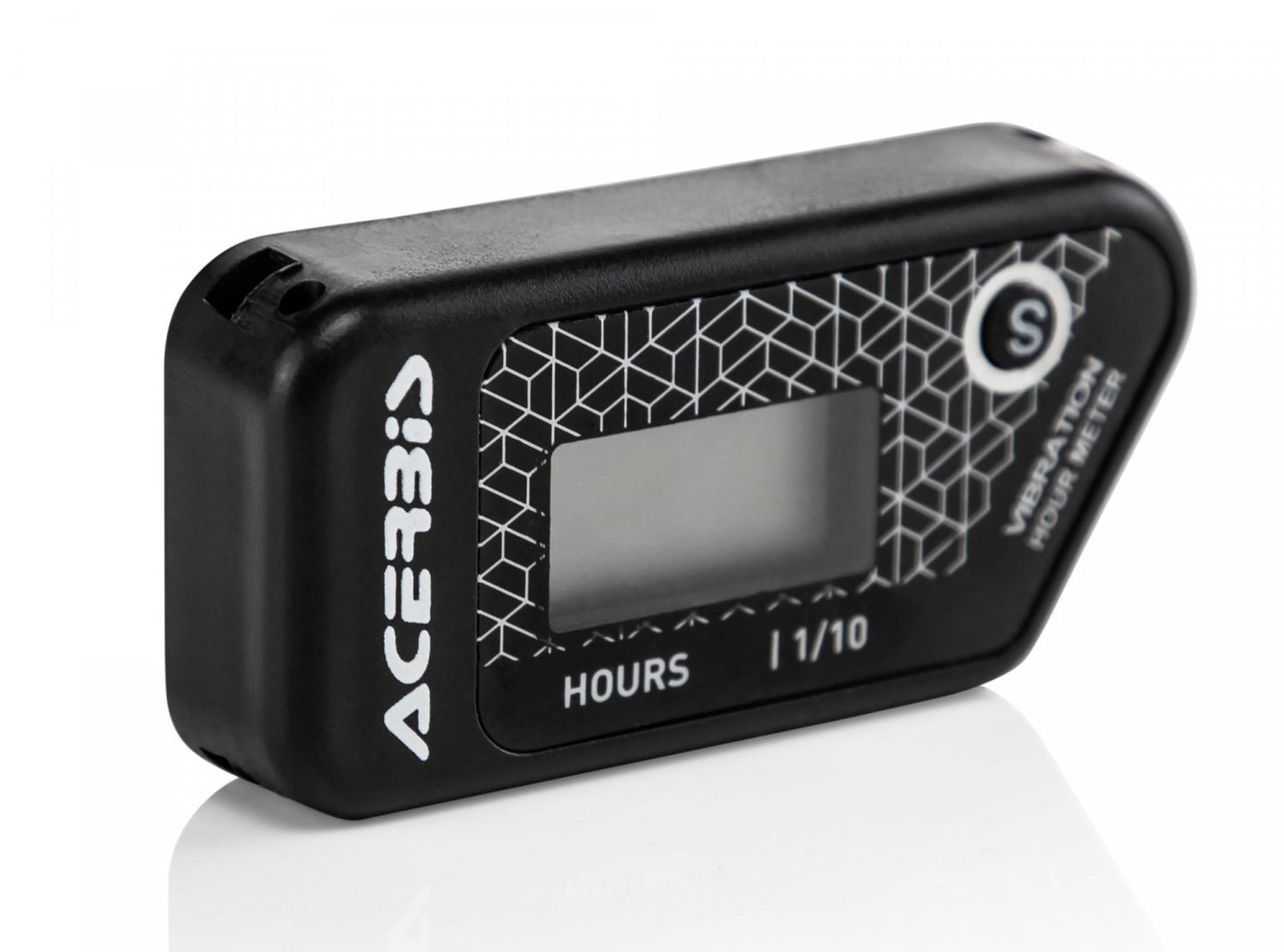 ACERBIS HOUR METER WIRELESS VIBRATION BLACK