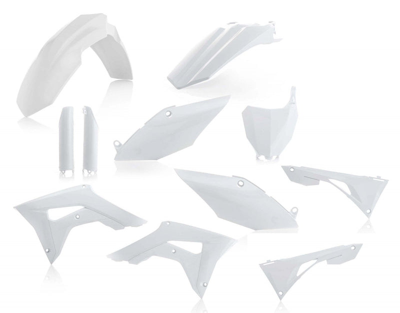 ACERBIS PLASTIC KIT HONDA CRF 250R 18 450R 17-18 WHITE