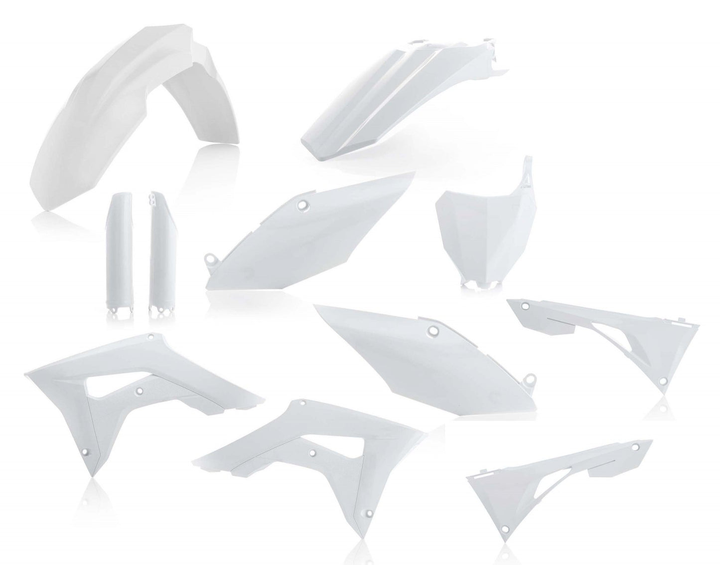 ACERBIS PLASTIC KIT HONDA CRF 250R 18 450R 17-18 WHITE