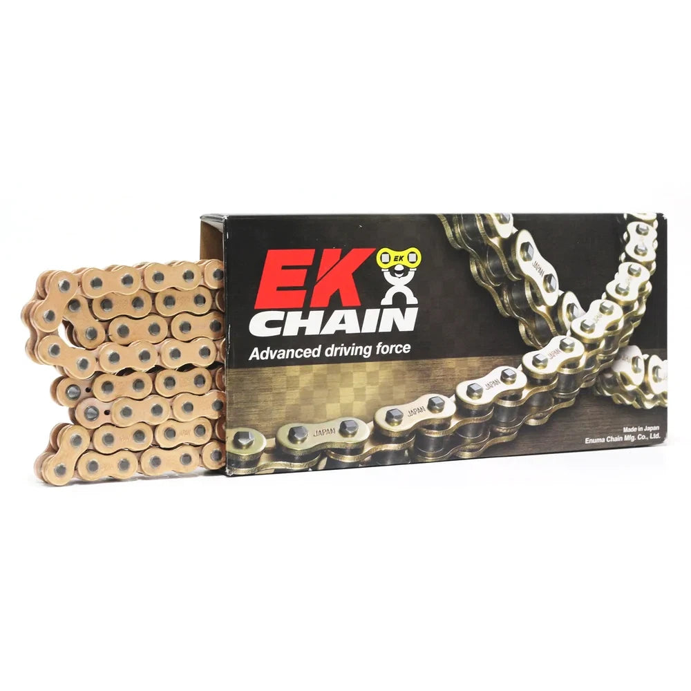 EK CHAINS 520 QX-RING GOLD HD CHAIN 120L